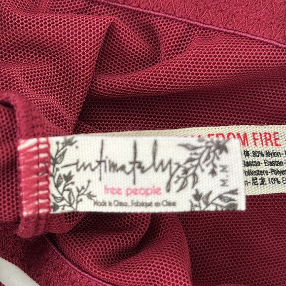Intimately Free People Red Bralette - Picture 6 of 8
